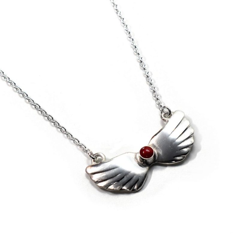 天使の羽のネックレス画像３/オーダーメイドシルバーアクセサリー