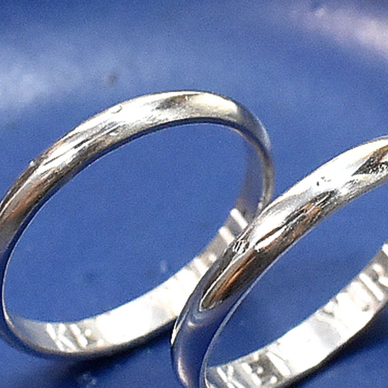 結婚指輪（マリッジリング）画像２/オーダーメイドシルバーアクセサリー