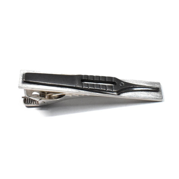 鑷子(ピンセット)のネクタイピン画像1/オーダーメイドシルバーアクセサリー