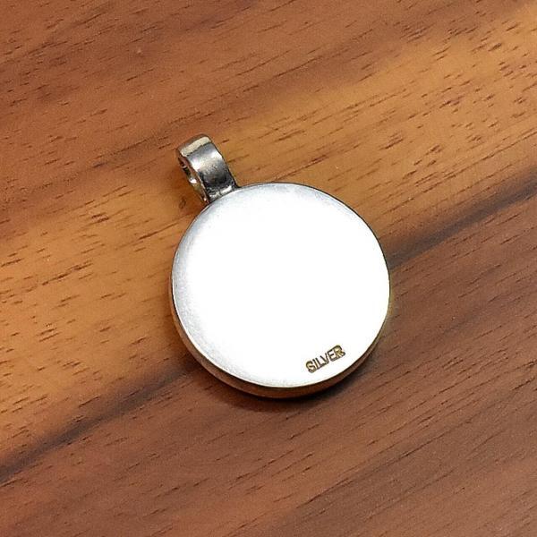コンパスモチーフペンダントトップ画像３/オーダーメイドシルバーアクセサリー