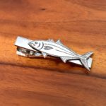 魚モチーフのネクタイピン-オーダーメイド