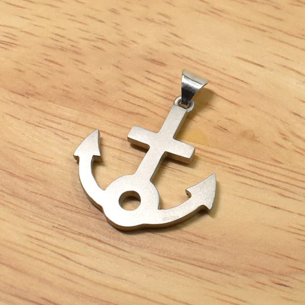 碇モチーフのペンダントトップ画像２-オーダーメイドシルバーアクセサリー