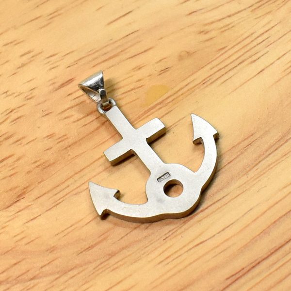 碇モチーフのペンダントトップ画像３-オーダーメイドシルバーアクセサリー