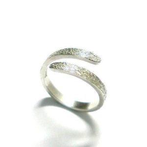 梨地フリーリング/オリジナルシルバーアクセサリー