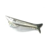 秋刀魚のネクタイピン/手作りシルバーアクセサリー